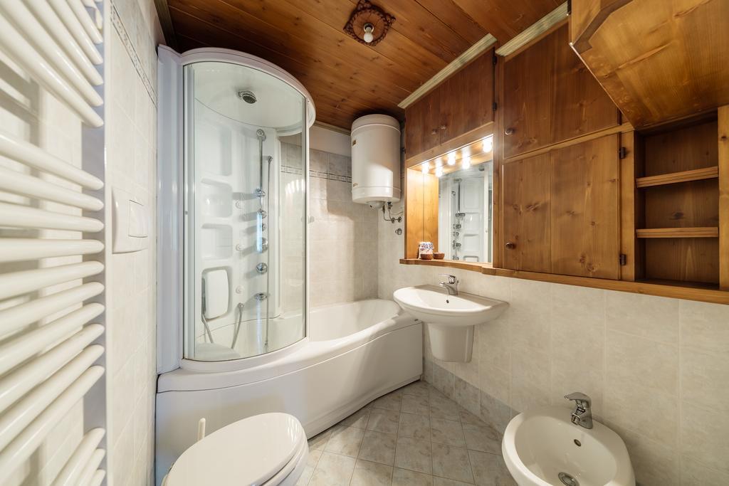 Villa Cristallino -Stayincortina กอร์ตินาดัมเปซโซ ภายนอก รูปภาพ
